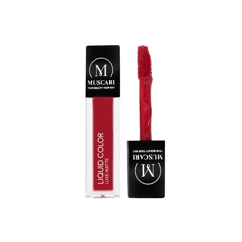 Muscari Premium Liquid Lipstick for all | Matte Finish, Light Weight & Long-Wear || (Strawberry Sorbet)