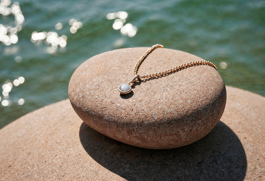 Elegant Gold Heart Pendant Necklace